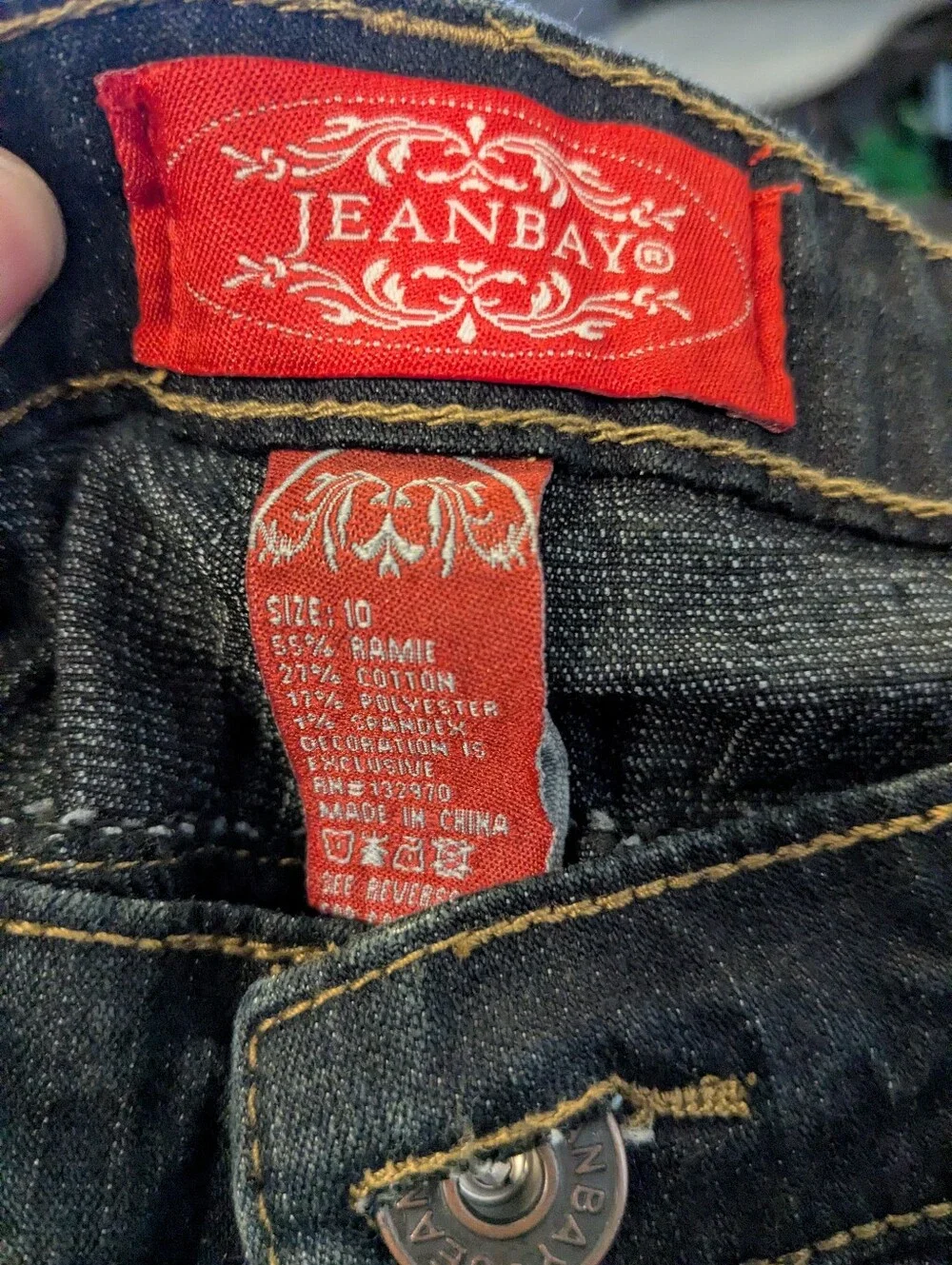 Jeanbay Denim Jeans Shorts Size 10